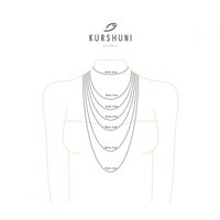 Collar Kurshuni Mujer in Plata KR670-2CHRH - KR670-2CHRH